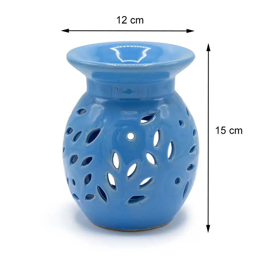 Niebieski kominek zapachowy