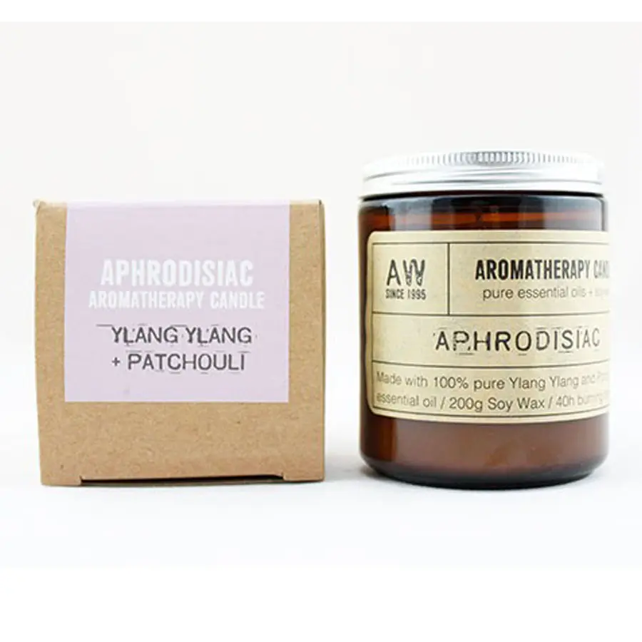 Aromaterapeutyczna świeczka sojowa Afrodyzjak