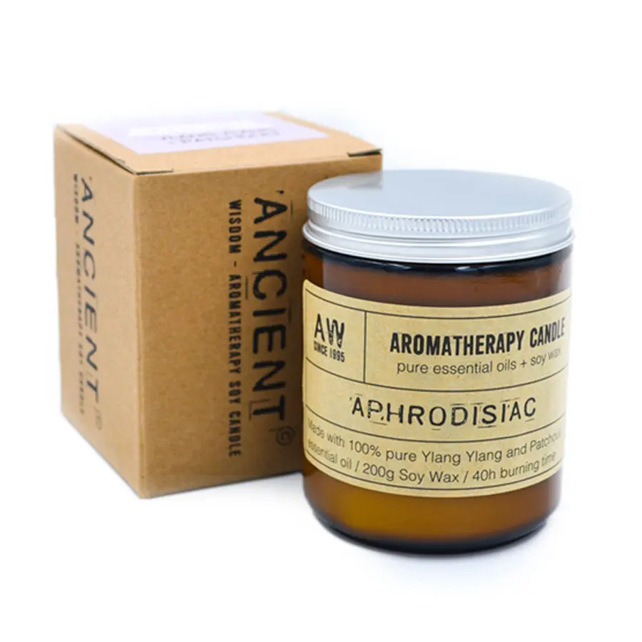 Aromaterapeutyczna świeczka sojowa Afrodyzjak