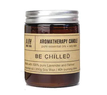 Aromaterapeutyczna świeczka sojowa Aromaterapeutyczna świeczka sojowa Be Chilled