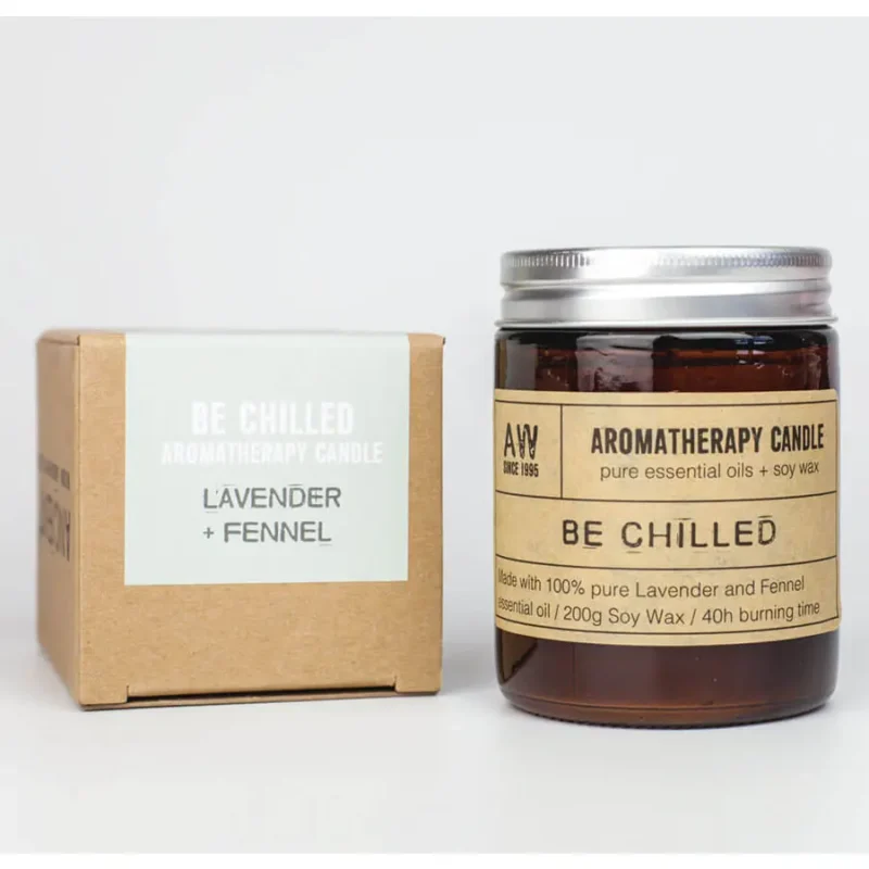 Aromaterapeutyczna świeczka sojowa Be Chilled