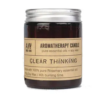 Aromaterapeutyczna świeczka sojowa Jasne myśli 