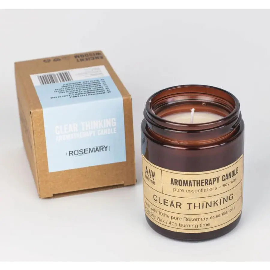 Aromaterapeutyczna świeczka sojowa Jasne myśli