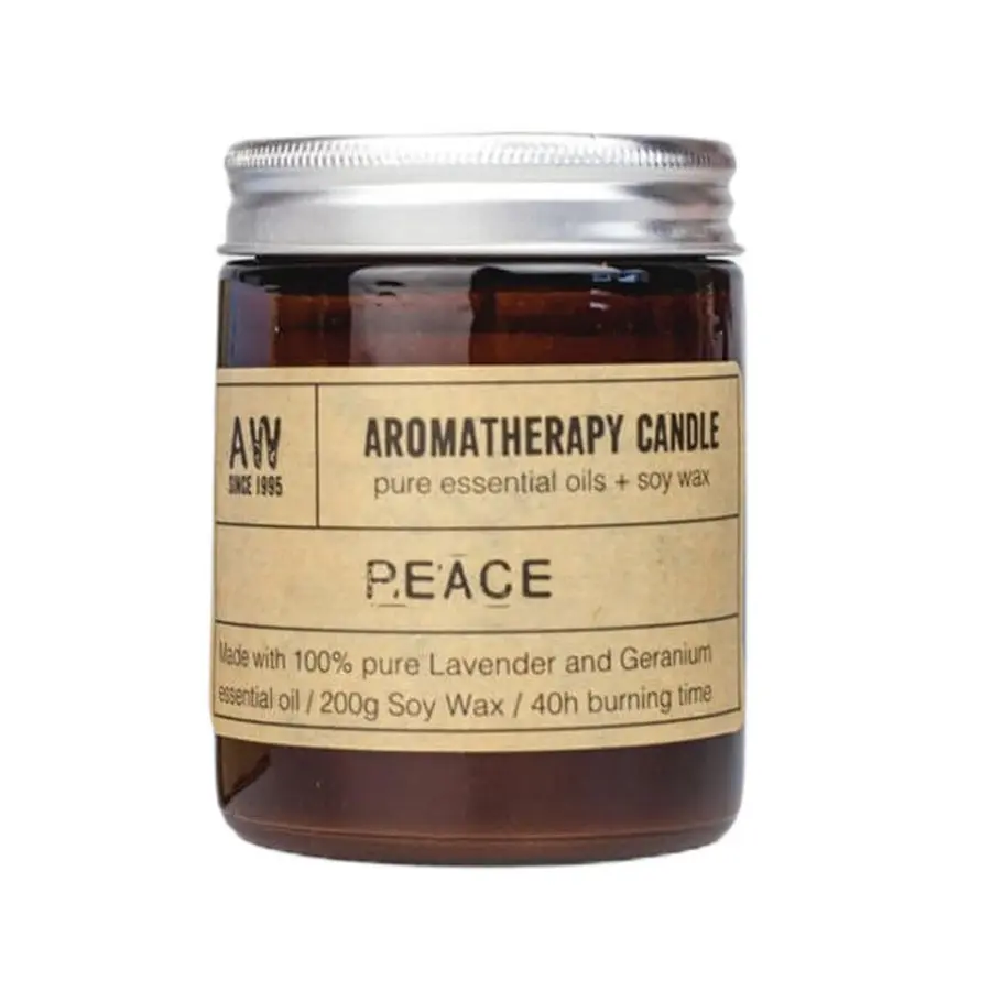 Aromaterapeutyczna świeczka sojowa Spokój