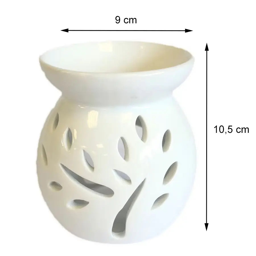 Biały kominek zapachowy Drzewo Biały kominek zapachowy Drzewo