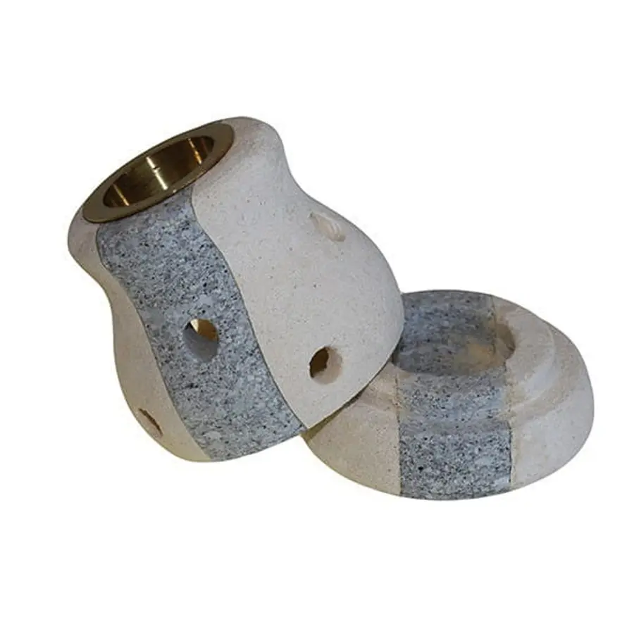 Kamienny kominek zapachowy Dwa kolory 2 Kamienny kominek zapachowy Dwa kolory