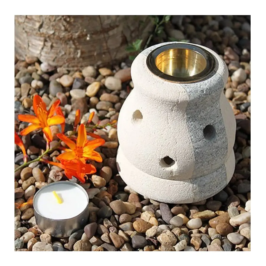 Kamienny kominek zapachowy Dwa kolory 3 Kamienny kominek zapachowy Dwa kolory