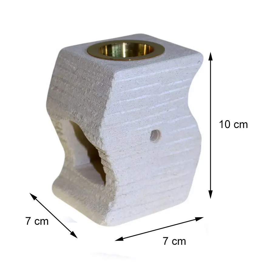 Kamienny kominek zapachowy Fala