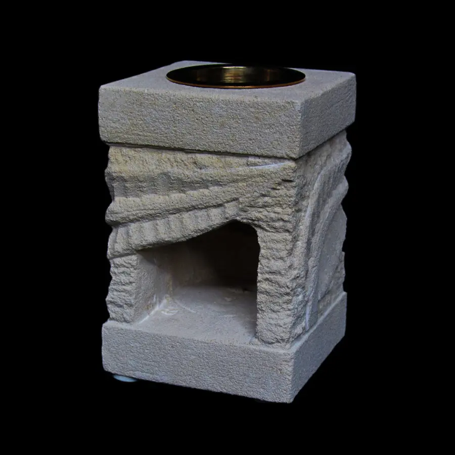 Kamienny kominek zapachowy Liść