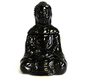 Kominek zapachowy Budda Czarny