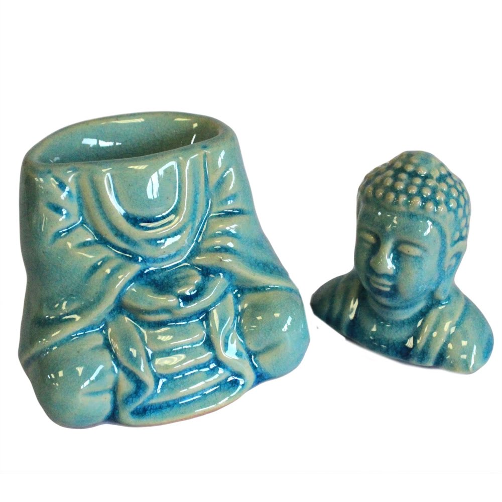 Kominek zapachowy Budda - Niebieski (1) Kominek zapachowy Budda - Niebieski