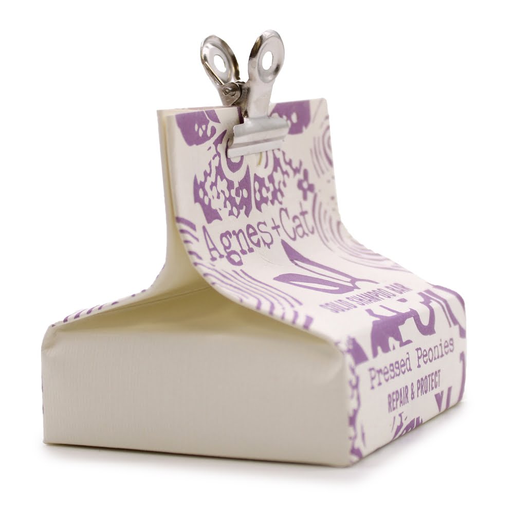 Szampon w kostce - Piwonie prasowane 2 Szampon w kostce - Piwonie prasowane