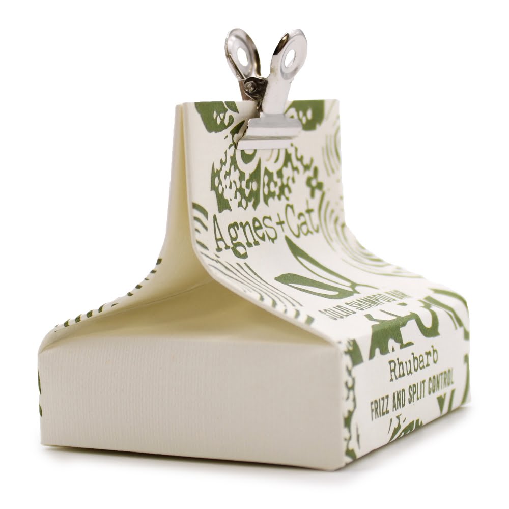 Szampon w kostce - Rabarbar 2 Szampon w kostce - Rabarbar