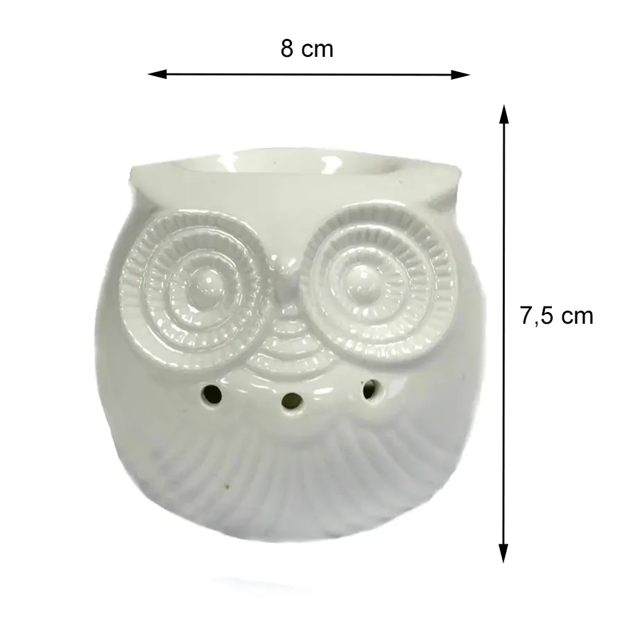 bialy kominek zapaczowy niska sowa
