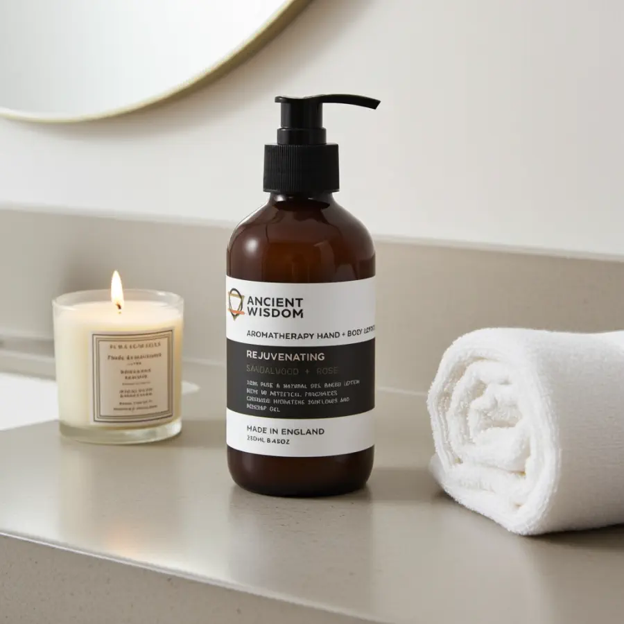 Aromaterapeutyczny balsam Róża i Drzewo Sandałowe Aromaterapeutyczny balsam Róża i Drzewo Sandałowe