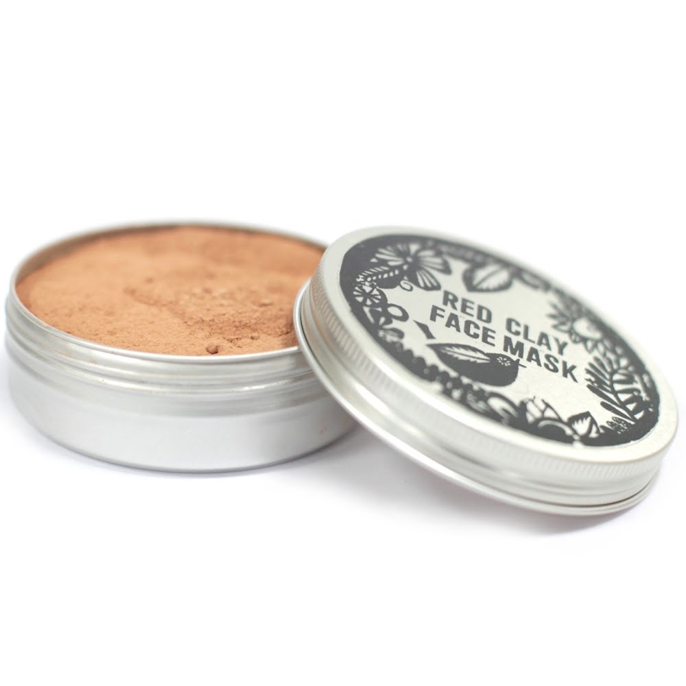 Maseczka do twarzy - Czerwona glinka 1 Maseczka do twarzy - Czerwona glinka