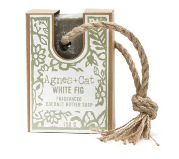 Mydło na sznurku Mydło na sznurku White Fig