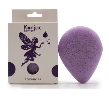 Gąbka Konjac Lawenda