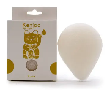 Gąbka Konjac Naturalna