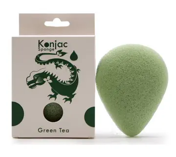 Gąbka Konjac Gąbka Konjac Zielona Herbata