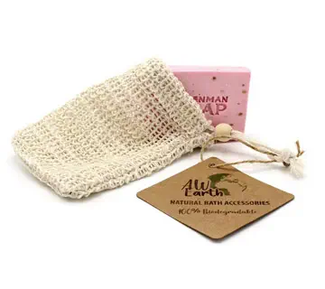 Naturalny woreczek na mydło Juta
