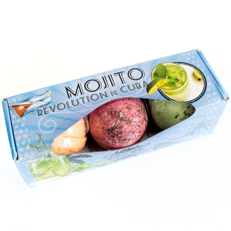 Zestaw kul do kąpieli - Mojito