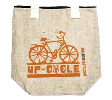 Ekologiczna torba z juty - Up Cycle