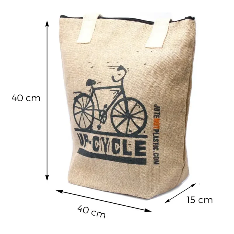 Ekologiczna torba z juty - Up Cycle
