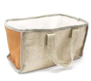 Koszyk na zakupy z juty Koszyk na zakupy z juty Kurkuma Duży