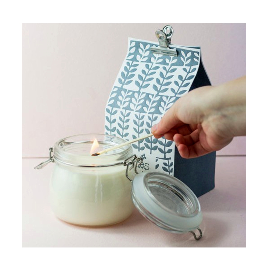 Świeca sojowa w słoiku (5) Świeca sojowa w słoiku