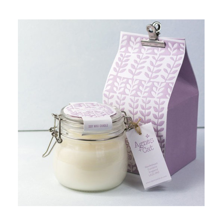 Świeca sojowa w słoiku (6) Świeca sojowa w słoiku