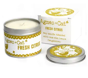 Świeca w puszce Fresh Citrus