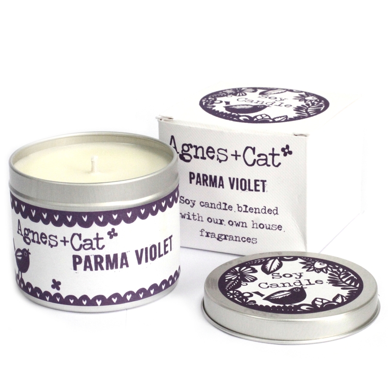 Świeca w puszce - Parma Violet