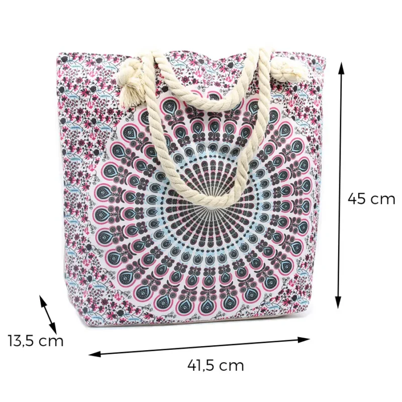 Torba Mandala Electric Blue