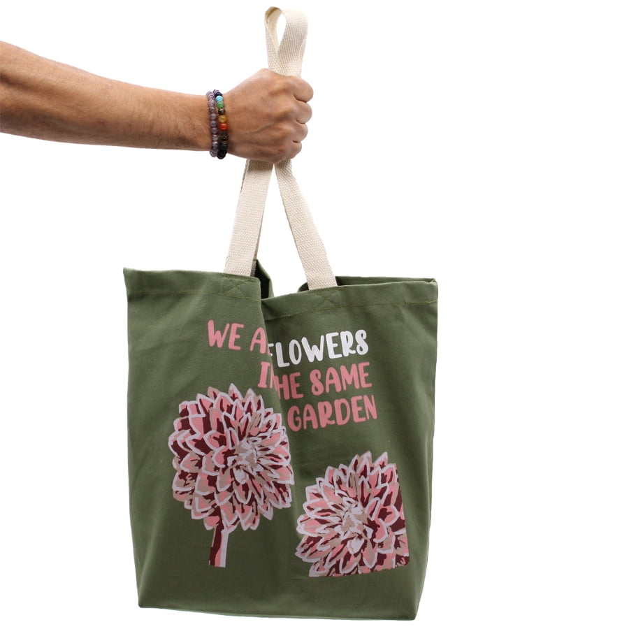 Torba bawełniana - Oliwkowa 38 x 45 cm 5 Torba bawełniana - Oliwkowa 38 x 45 cm