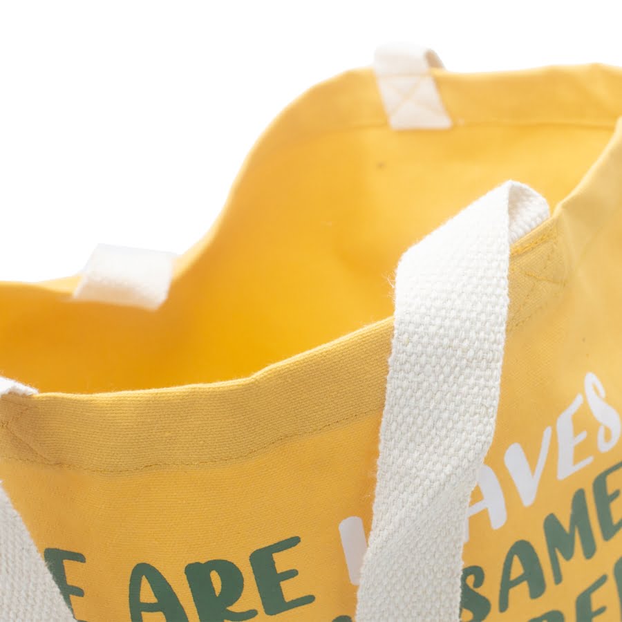 Torba bawełniana - Yellow Leaves 38 x 45 cm (1) Torba bawełniana - Yellow Leaves 38 x 45 cm