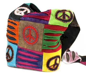 Torba etniczna na pasku - Peace