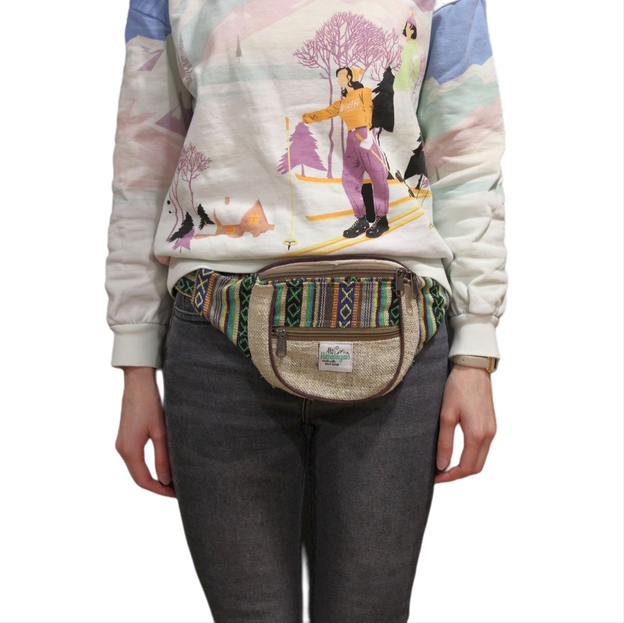 Torebka na biodro z konopi - Bum Bag (1) Torebka na biodro z konopi - Bum Bag