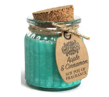 Zapachowa świeczka sojowa  Zapachowa świeczka sojowa Jabłko i Cynamon