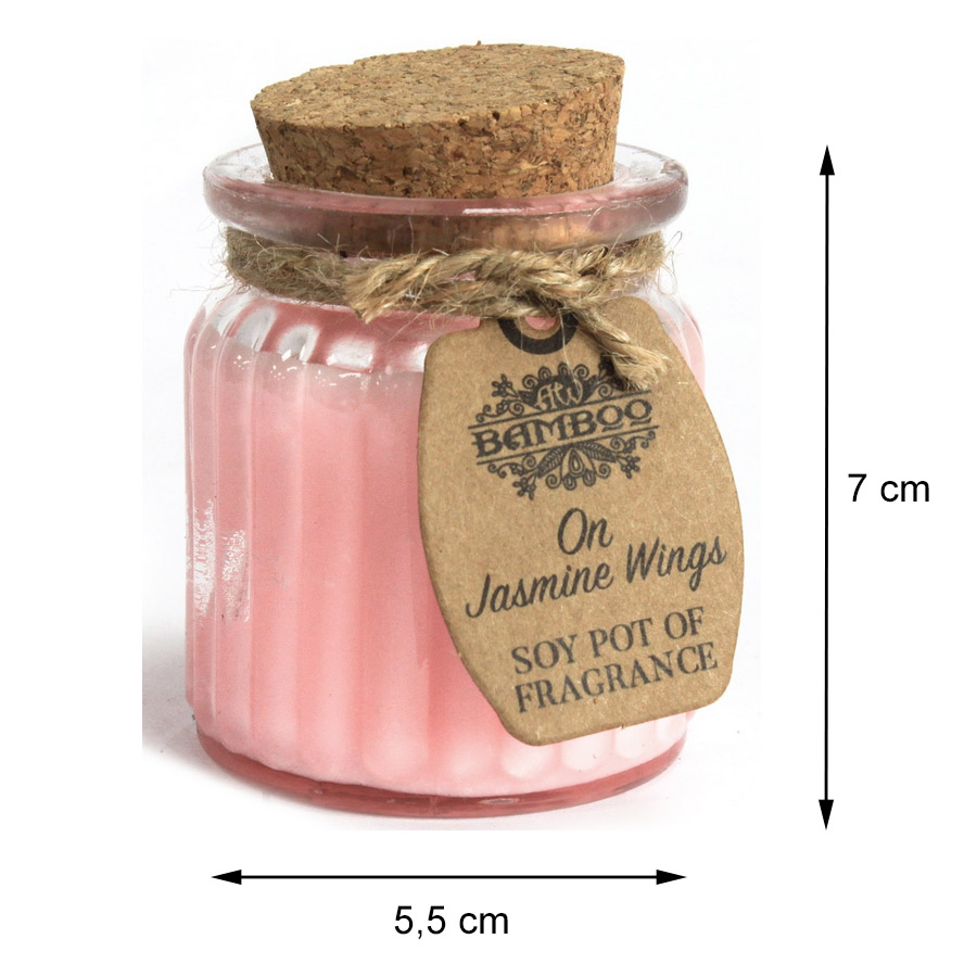 Zapachowa świeczka sojowa Jaśmin