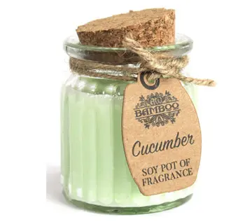 Zapachowa świeczka sojowa Ogórek