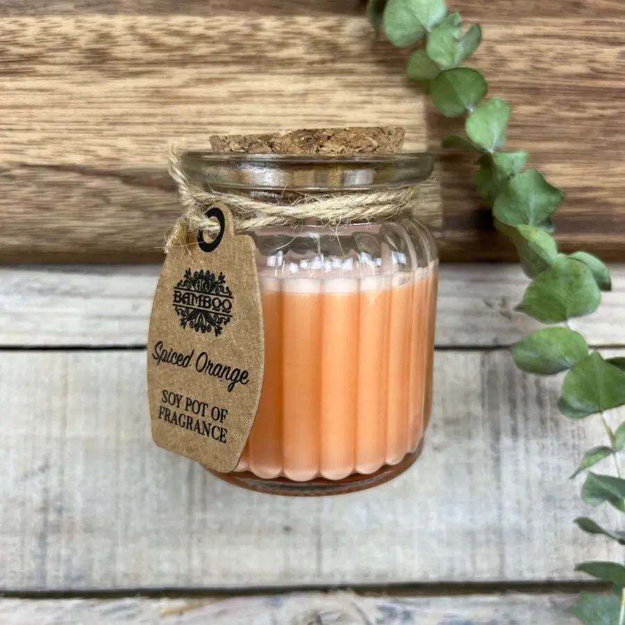 Zapachowa świeczka sojowa Pomarańcz 2 Zapachowa świeczka sojowa Pomarańcz