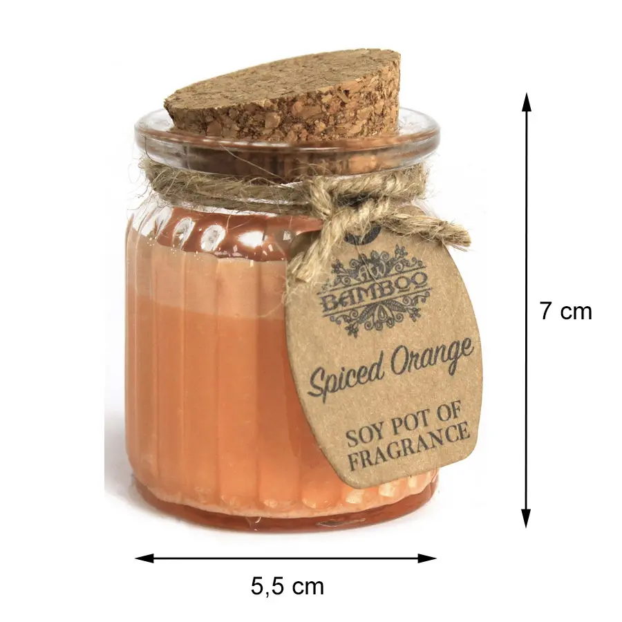 Zapachowa świeczka sojowa Pomarańcz Zapachowa świeczka sojowa Pomarańcz