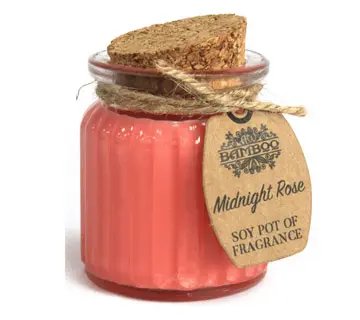 Zapachowa świeczka sojowa Róża