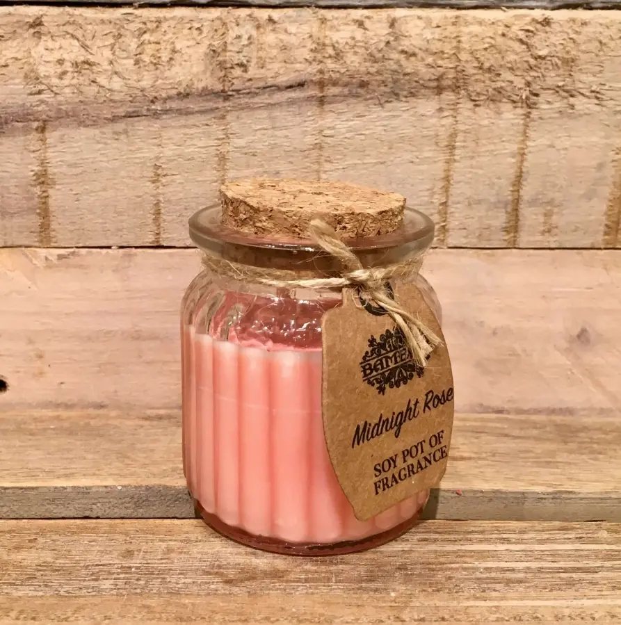 Zapachowa świeczka sojowa Róża