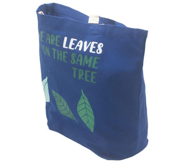 Torba bawełniana – Blue Leaves