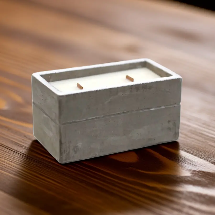 Świeczka w betonie Drzewo Sandałowe Świeczka w betonie Drzewo Sandałowe