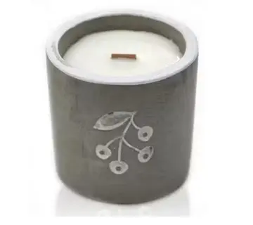 Świeczka w betonie Jałowiec 