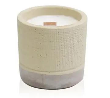 Świeczka w betonie Kawa z mlekiem