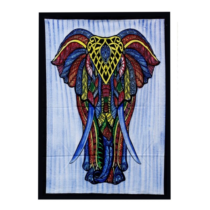 Bawełniane Tkaniny Ścienne - Elephant